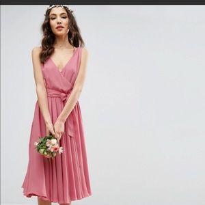 Pink Rose Bridesmaid dress